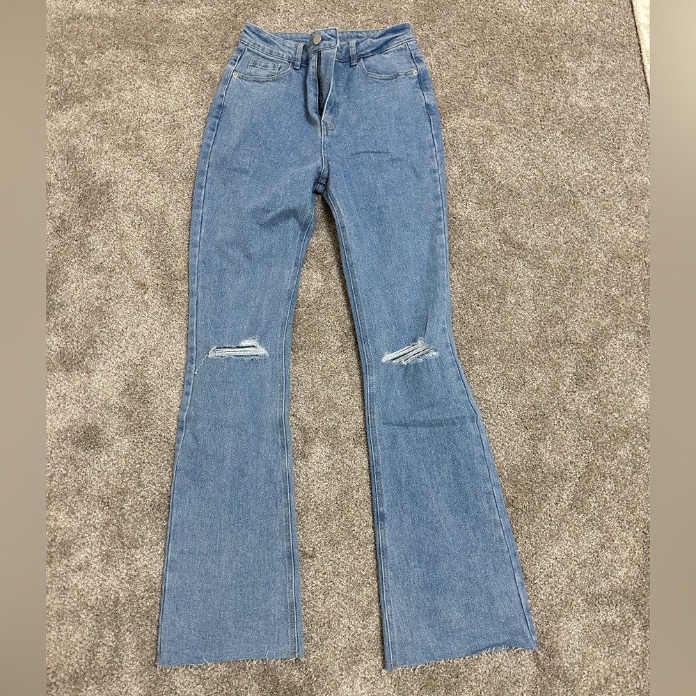 Princess Polly High Rise Flare Jeans